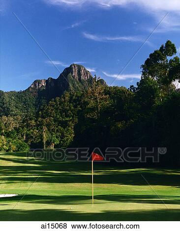 Late afternoon on green at golf course View Large Photo Image Stock Photo - Late afternoon on green at golf course. Fotosearch