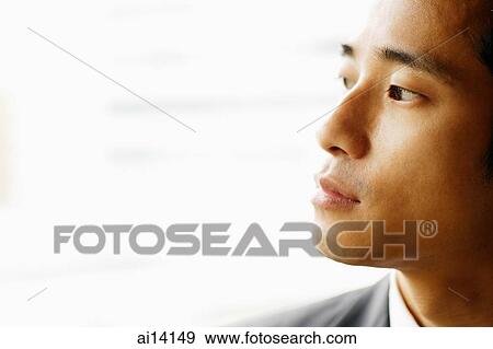 Man looking away, sideview View Large Photo Image Stock Photo - Man looking away, sideview. Fotosearch