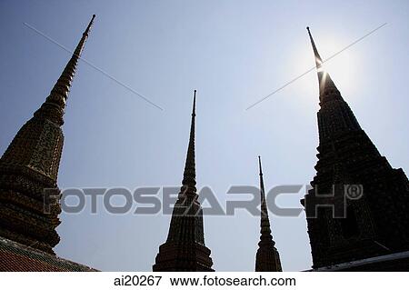 Wat Pho, Phra Maha Chedi, Bangkok, Thailand View Large Photo Image Stock Photo - Wat Pho, Phra Maha Chedi, Bangkok, Thailand. Fotosearch