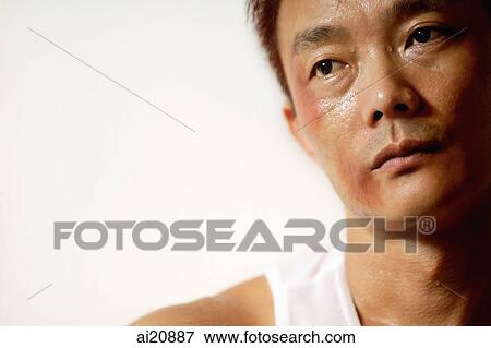 Man with bruised face, looking away View Large Photo Image Stock Photo - Man with bruised face, looking away. Fotosearch