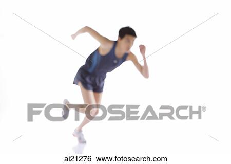 Young man running View Large Photo Image Stock Photograph - Young man running. Fotosearch