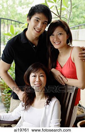 Adult offspring with mother, portrait View Large Photo Image Stock Image - Adult offspring with mother, portrait. Fotosearch