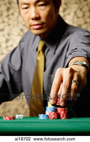 Man stacking gambling chips View Large Photo Image Stock Image - Man stacking gambling chips. Fotosearch