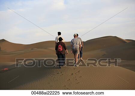 A group of tourist tracking on sand dune, Shanshan, Turpan, Xinjiang View Large Photo Image Stock Photography - A group of tourist tracking on sand dune, Shanshan, Turpan, Xinjiang. Fotosearch