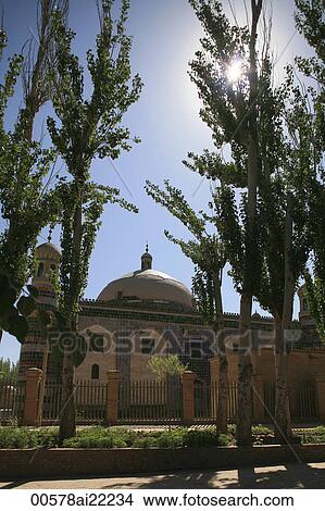 Picture - Abakh Hoja Tomb, Kashgar, Xinjiang. Fotosearch