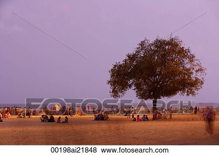 Stock Photo - Beach in Mumbai, India. Fotosearch