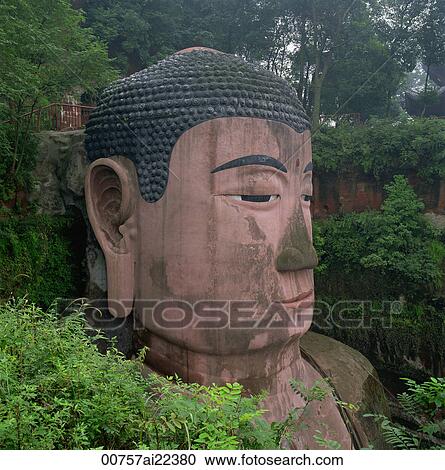 Buddha Leshan, Sichuan, China View Large Photo Image Stock Image - Buddha Leshan, Sichuan, China. Fotosearch