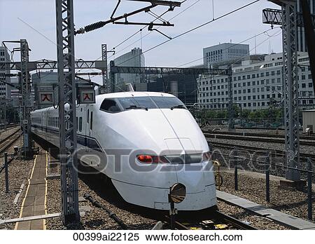 Stock Photography - Bullet train. Fotosearch