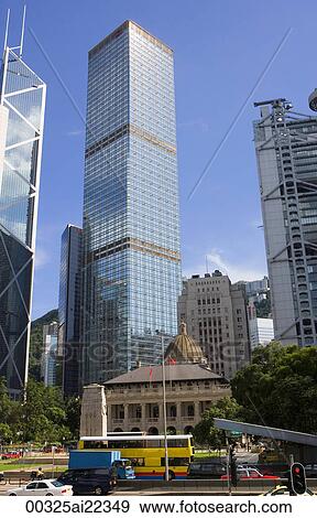 Stock Photo - Central skyline, Hong Kong. Fotosearch