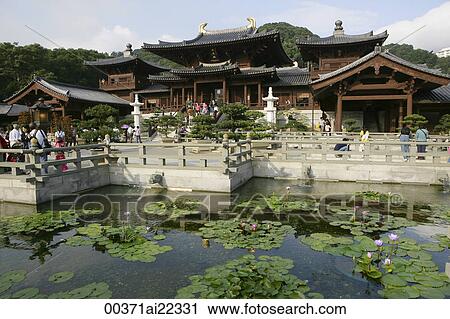 Chi Lin Nunnery, Diamond Hill, Hong Kong View Large Photo Image Stock Image - Chi Lin Nunnery, Diamond Hill, Hong Kong. Fotosearch