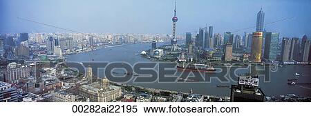 Stock Photography - Cityscape of Shanghai. Fotosearch