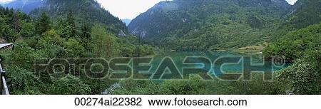 Five Flowers Lake, Jiuzhaigou, Sichuan, China View Large Photo Image Stock Image - Five Flowers Lake, Jiuzhaigou, Sichuan, China. Fotosearch