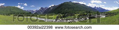 Ganze Xian, Sichuan, China View Large Photo Image Stock Photo - Ganze Xian, Sichuan, China. Fotosearch