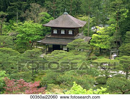 Ginkaku-Ji Temple (The World Cultural Heritage), Kyoto, Japan View Large Photo Image Stock Image - Ginkaku-Ji Temple (The World Cultural Heritage), Kyoto, Japan. Fotosearch