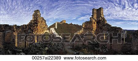 Great Wall, Beijing, China View Large Photo Image Stock Photo - Great Wall, Beijing, China. Fotosearch