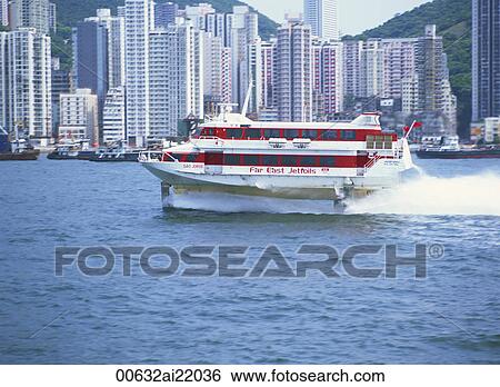 Jetfoil, transportation between Macau and Hong Kong View Large Photo Image Stock Photograph - Jetfoil, transportation between Macau and Hong Kong. Fotosearch