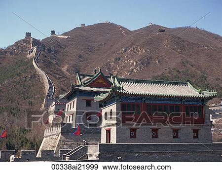 Ju Yong Guan Great Wall, Beijing, China View Large Photo Image Stock Photo - Ju Yong Guan Great Wall, Beijing, China. Fotosearch
