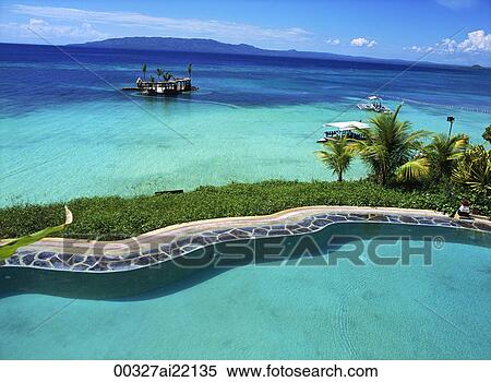 Panglao Island Nature Resort View Large Photo Image Stock Photography - Panglao Island Nature Resort. Fotosearch