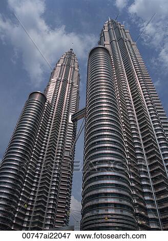 Petronas Towers, Kuala Lumpur, Malaysia View Large Photo Image Stock Photo - Petronas Towers, Kuala Lumpur, Malaysia. Fotosearch
