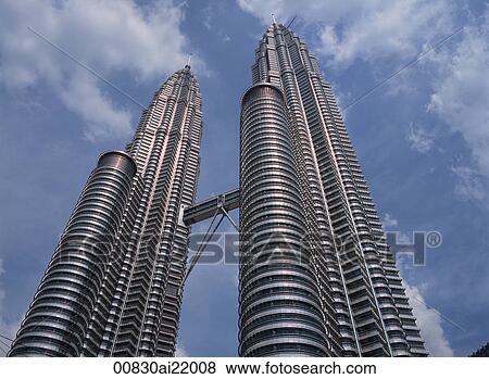 Stock Photo - Petronas Towers, Kuala Lumpur, Malaysia. Fotosearch