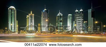 Picture - Pudong, Shanghai, China. Fotosearch