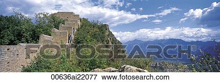 Stock Photo - Si Ma Tai Great Wall, China. Fotosearch