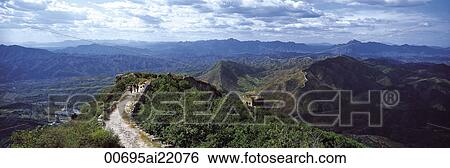 Si Ma Tai Great Wall, China View Large Photo Image Stock Photograph - Si Ma Tai Great Wall, China. Fotosearch
