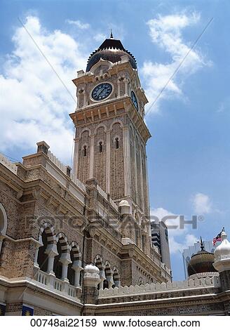 Stock Photo - Sultan Abdul Samad Building, Kuala Lumpur, Malaysia. Fotosearch