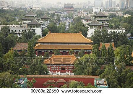 Stock Image - The Forbidden City, Beijing. Fotosearch