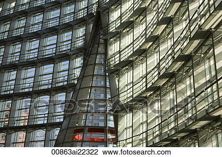 Stock Image - The National Art Centre interior, Tokyo, Japan. Fotosearch