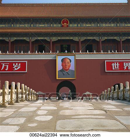 Tiananmen, Beijing, China View Large Photo Image Picture - Tiananmen, Beijing, China. Fotosearch