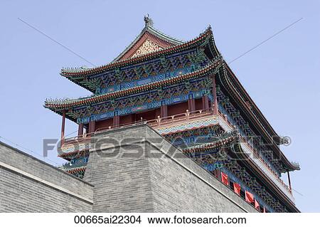 Zhengyangmen, Beijing, China View Large Photo Image Picture - Zhengyangmen, Beijing, China. Fotosearch