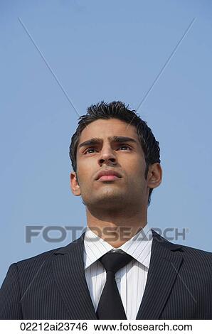 Stock Photograph - businessman, portrait (vertical). Fotosearch