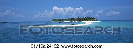 Stock Image - Calangaman Island, Cebu, Philippines. Fotosearch