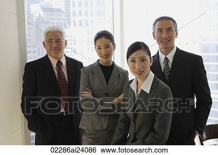 four business people View Large Photo Image Stock Photograph - four business people. Fotosearch