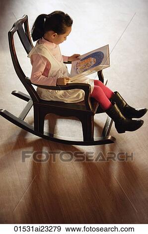 girls rocking chair