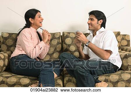 Husband and wife playing cards View Large Photo Image Stock Image - Husband and wife playing cards. Fotosearch