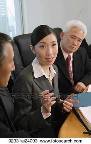 three colleagues View Large Photo Image Stock Image - three colleagues. Fotosearch