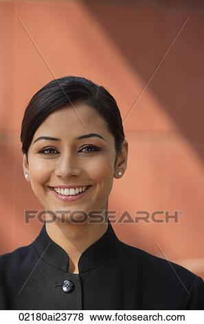 woman with pearl earrings smiling at camera (vertical) View Large Photo Image Stock Photo - woman with pearl earrings smiling at camera (vertical). Fotosearch