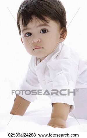 baby boy crawling View Large Photo Image Stock Photo - baby boy crawling. Fotosearch