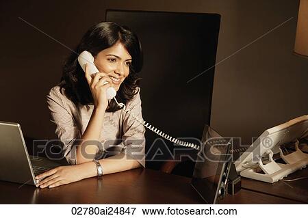businesswoman on phone View Large Photo Image Stock Photo - businesswoman on phone. Fotosearch