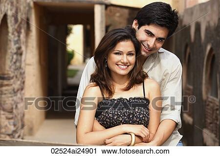 Stock Image - couple embracing. Fotosearch