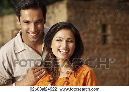 Stock Image - couple smiling. Fotosearch