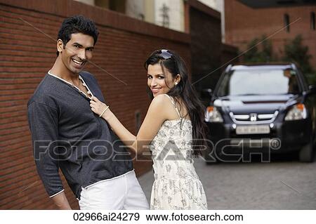 playful couple smiling View Large Photo Image Stock Photo - playful couple smiling. Fotosearch