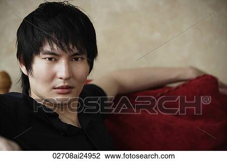 Stock Image - portrait of young man. Fotosearch