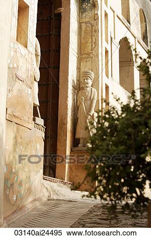 Stock Photography - structure of a traditional Indian building. Fotosearch