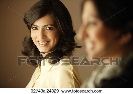 Stock Photo - telecommunications agents. Fotosearch