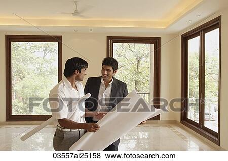 architects with blueprints View Large Photo Image Stock Photo - architects with blueprints. Fotosearch
