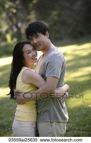 Stock Photography - Couple embracing. Fotosearch