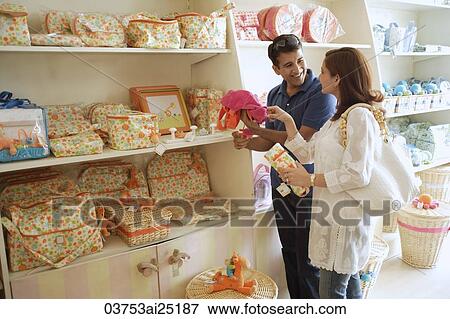 couple shopping View Large Photo Image Stock Photo - couple shopping. Fotosearch